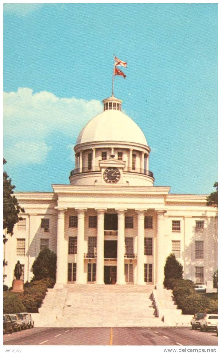 USA – United States – Alabama State Capitol, Montgomery, Alabama, Unused Postcard [P4438] - Montgomery