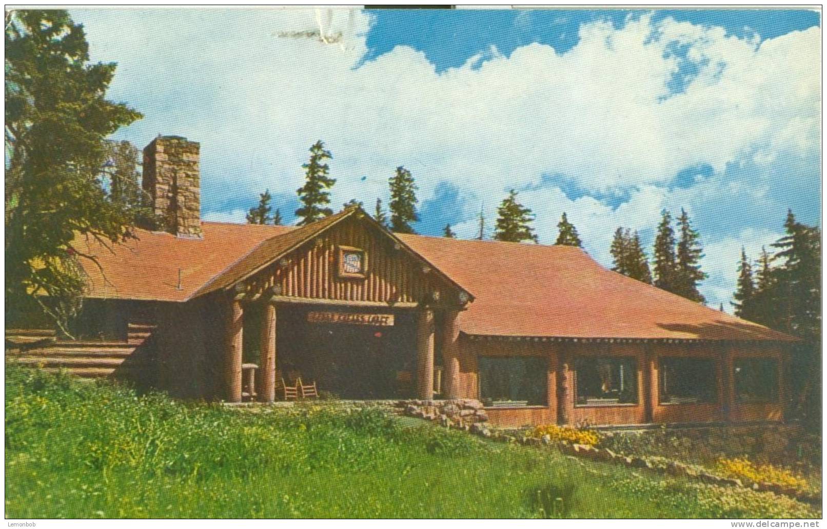 USA – United States – Cedar Breaks Lodge, Cedar Breaks National Monument, Utah 1969 Used Postcard [P4456] - Other & Unclassified