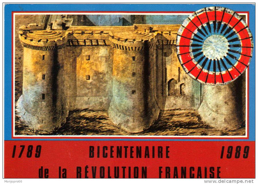 CPM Du Bicentenaire De La Révolution Française 1789 1989 - Manifestations