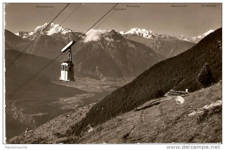 Morel Riederalp Luftseilbahn - Riederalp