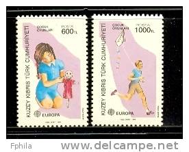 1989 NORTH CYPRUS EUROPA CEPT MNH ** - Unused Stamps