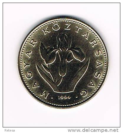 HONGARIJE  20 FORINT  1994 - Hongrie