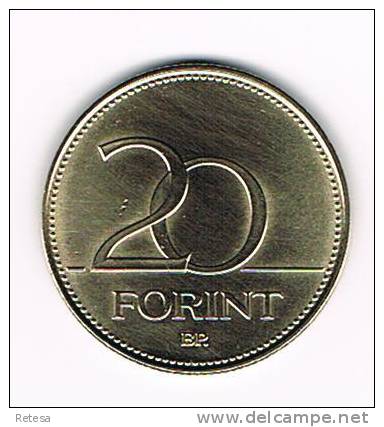 HONGARIJE  20 FORINT  1994 - Hungary