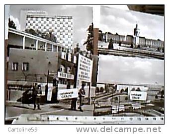 27 MINI CARD FOTOGRAFICHE  BERLINO EST CONFINE MILITARI MURO  AUTO CAR STADIO 1950 DF6897
