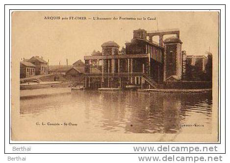 62 ARQUES - L Ascenseur Des Fontinettes Sur Le Canal - Arques