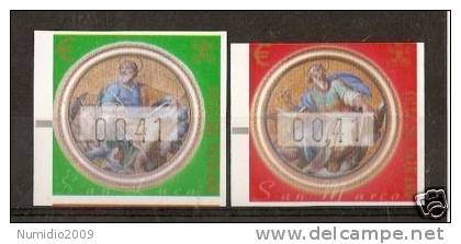 2004 AUTOMATICI FRAMA FILI DI SETA VARIETA' RR2325 - Unused Stamps