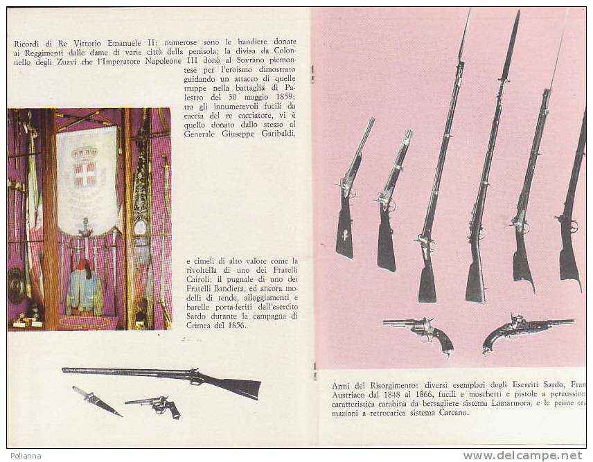 B0505 - Brochure GUIDA ILLUSTRATA - ARMERIA REALE DI TORINO/ARMI/ARMATURE - Italien