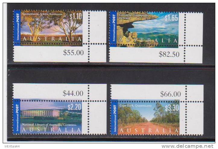 AUSTRALIA 2002 INT. STAMPS, VIEWS OF AUSTRALIA (4th. SERIES) SET MNH - Mint Stamps