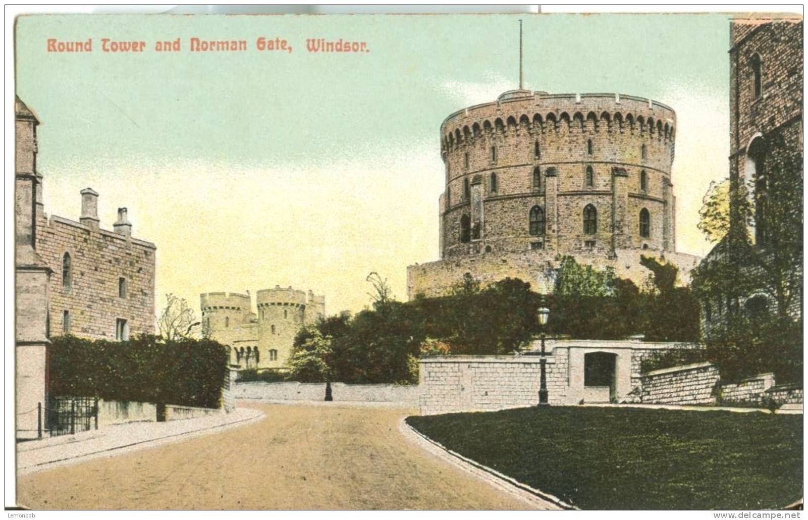 Britain – United Kingdom – Round Tower And Norman Gate, Windsor  Early 1900s Unused Postcard [P4505] - Windsor