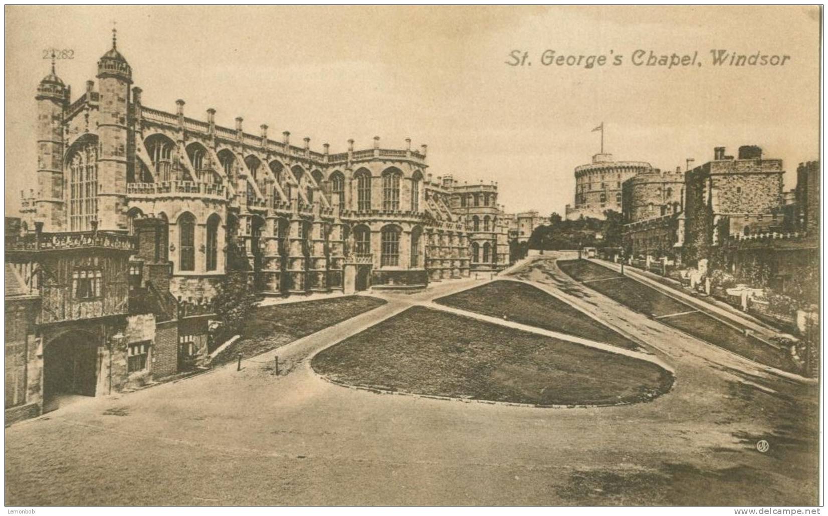 Britain – United Kingdom – St. George's Chapel, Windsor Early 1900s Unused Postcard [P4514] - Windsor