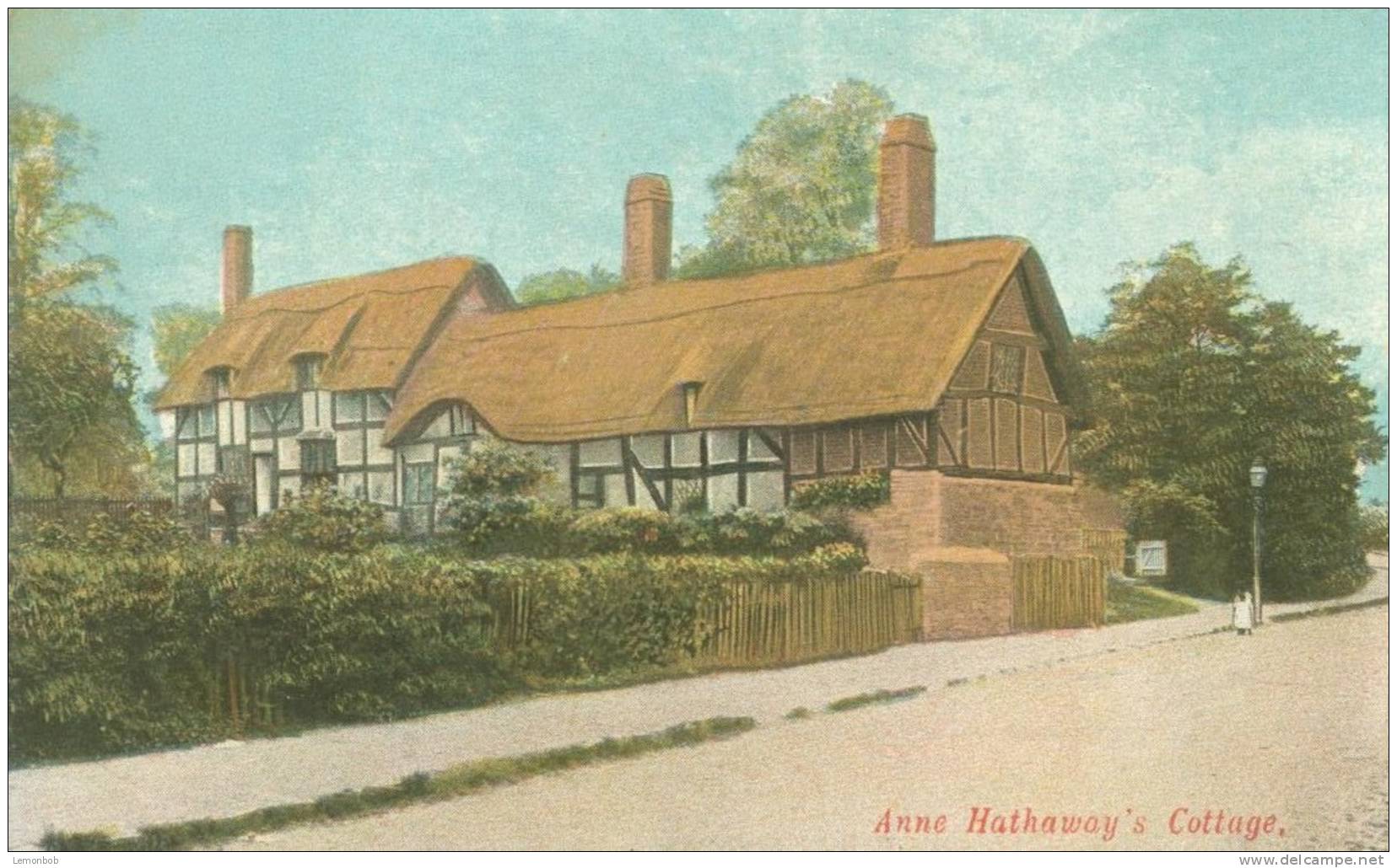 Britain – United Kingdom – Anne Hathaway's Cottage, Stratford, Early 1900s Unused Postcard [P4526] - Stratford Upon Avon