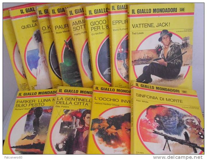 GIALLI  MONDADORI - Thrillers