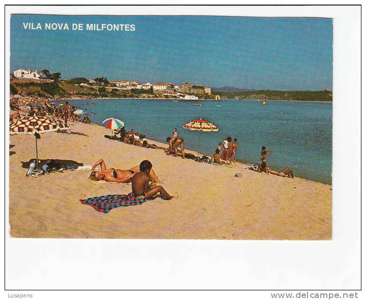 Portugal Cor 14947 –  VILA  NOVA DE MILFONTES - PRAIA - Beja