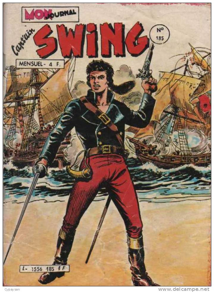 SWING CAPTAIN N° 185 BE MON JOURNAL 11-1981 - Captain Swing