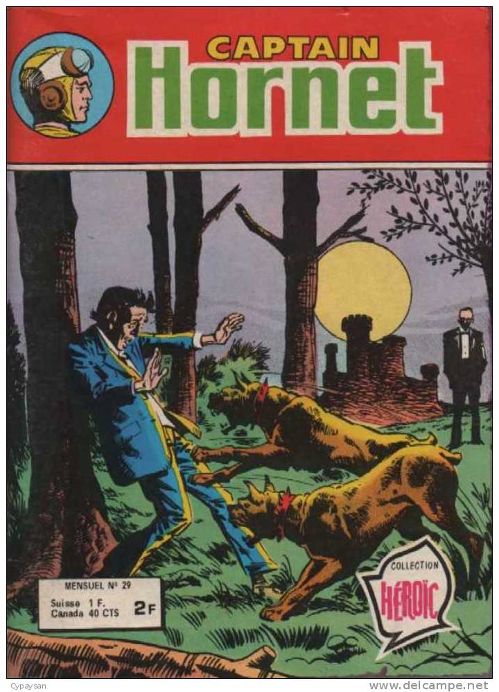 CAPTAIN HORNET N° 29 BE AREDIT 11-1978 - Arédit & Artima