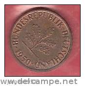 GERMANY   # 1 PFENNING  FROM YEAR  1950 - 1 Pfennig