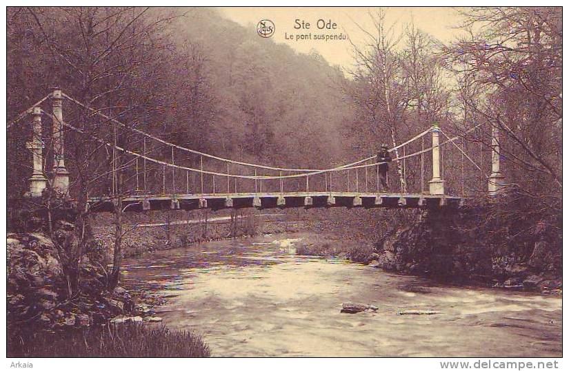 STE ODE = Le Pont Suspendu  (Nels) Vierge - Sainte-Ode