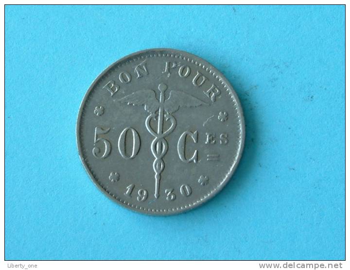 1930 FR / 50 Cent - Morin 417 ( For Grade, Please See Photo ) !! - 50 Centimes