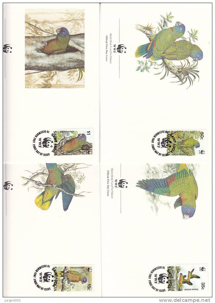 BL17 **, Nr 909/912 FDC, Michel = 23 Euro (XX15952) - St.Lucie (1979-...)