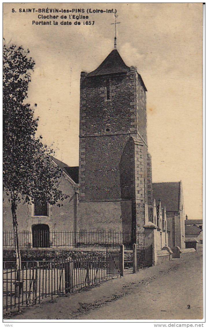 - 44 - SAINT-BREVIN-les-PINS - Clocher De L´Eglise  - - Saint-Brevin-les-Pins