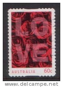 2011 - Australian Special Occasions 60c LOVE Stamp FU Self Adhesive - Used Stamps