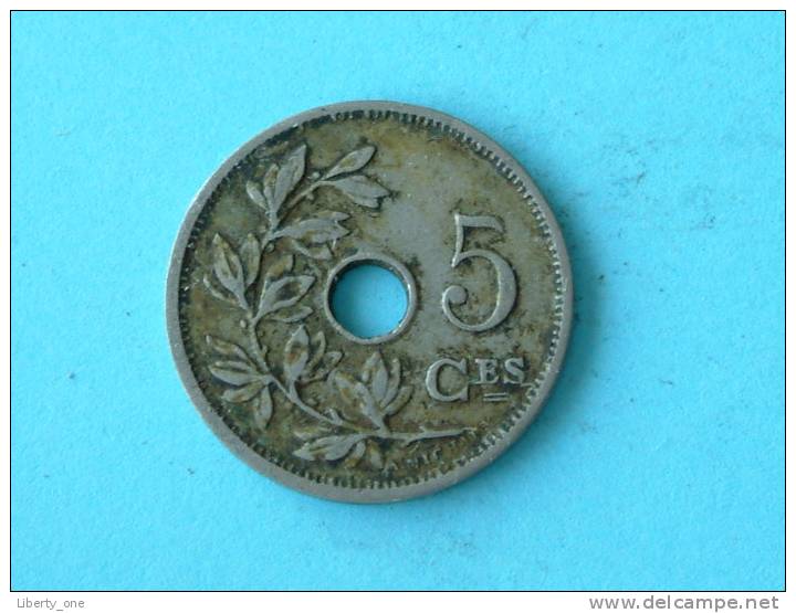 1907 FR / 5 Cent - Morin 279 ( Uncleaned - For Grade, Please See Photo ) !! - 5 Cent