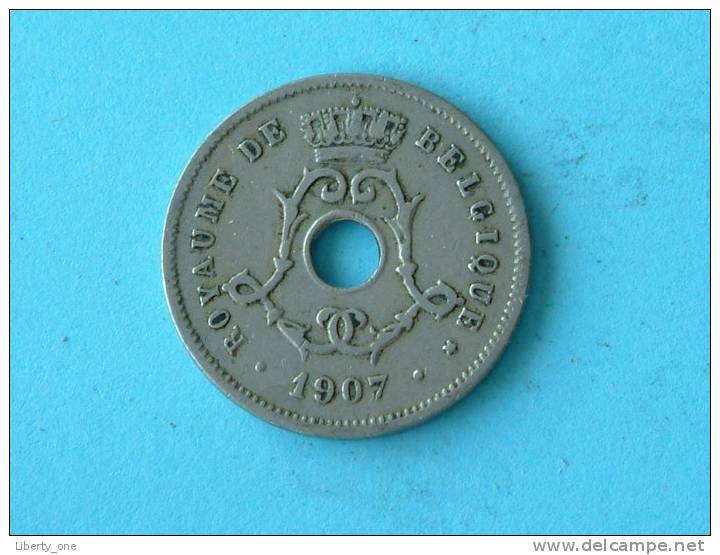 1907 FR / 5 Cent - Morin 279 ( Uncleaned - For Grade, Please See Photo ) !! - 5 Cents