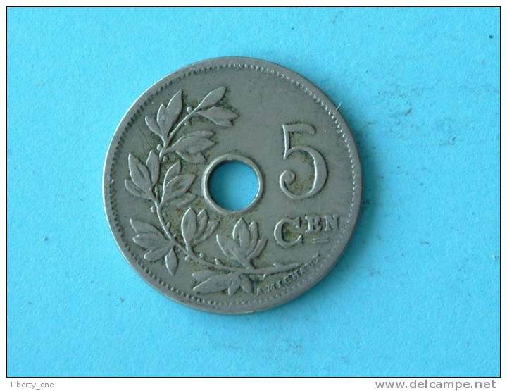 1907 VL / 5 Cent - Morin 280 ( Uncleaned - For Grade, Please See Photo ) !! - 5 Cent