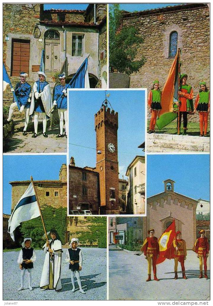 CPM     CINIGIANO   1971          SAGRA DELL UVA      ALFIERI E PAGGI DELLE 4 CONTRADE   CASSERO PESCINA PORRONA MOLINO - Personaggi