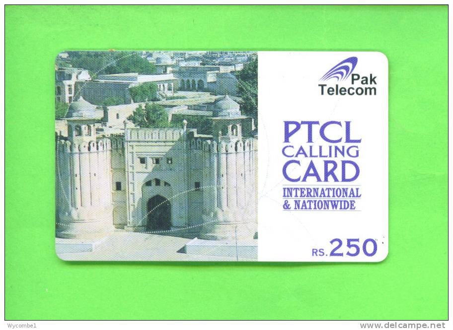 PAKISTAN - Remote Phonecard As Scan - Pakistan