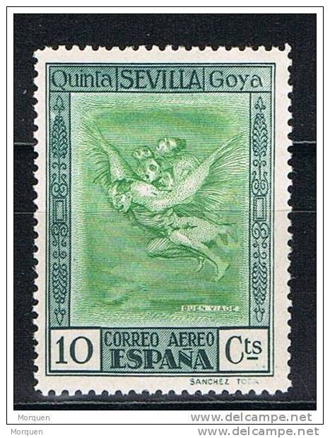 Lote 4 Sellos Quinta De Goya Aereo 1930, Num 517, 518, 519, 530 * - Unused Stamps