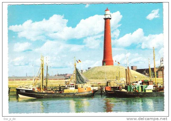 Nederland - Ijmuiden - Lighthouse - Leuchtturm - Schiff - Ship - IJmuiden