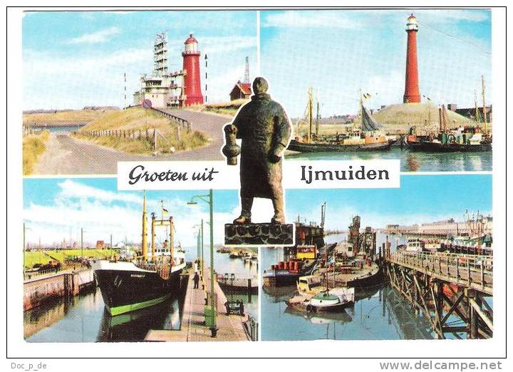 Nederland - Ijmuiden - Lighthouse - Leuchtturm - Schiff - Ship - IJmuiden