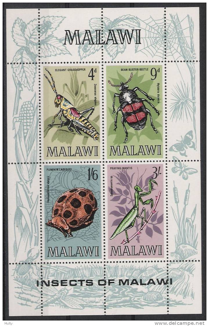 Malawi Y/T Blok 17 (**) - Malawi (1964-...)