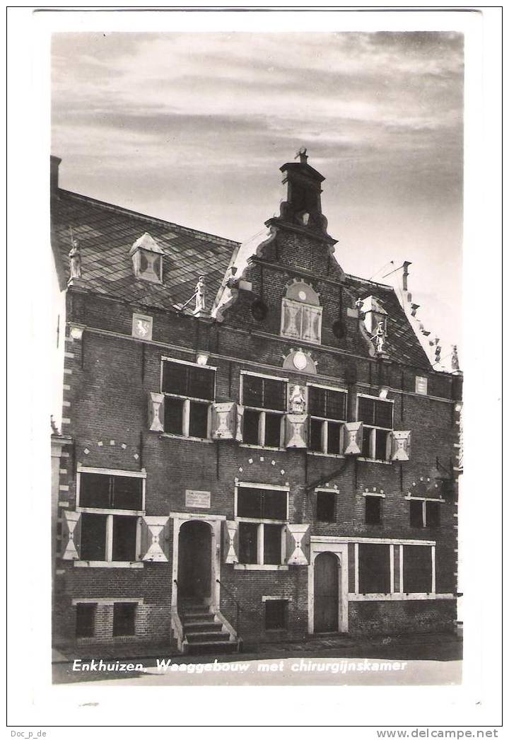 Nederland - Enkhuizen - Waaggebouw Met Chirurgijnskamer - 1954 - Enkhuizen