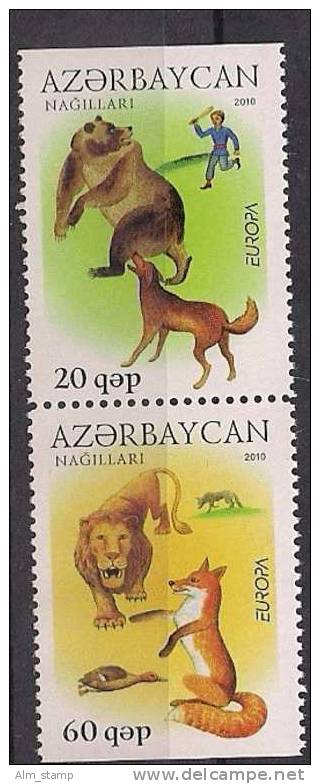 2010 Aserbaidschan  Azerbaidjan Booklet Set Mi.719-2D **MNH  Europa - 2010