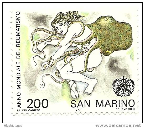 1977 - San Marino 995 Anno Dei Reumatismo ---- - Malattie