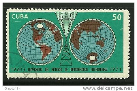 ● CUBA - 1971 - RADIO - N. 1498 Usato - Cat. ? € - Lotto N. 566 - Informatique
