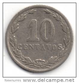 ARGENTINE 10 CENTAVOS 1933 - Argentinië