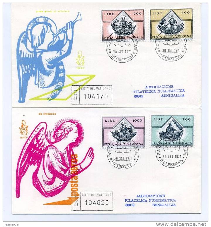 VATICAN - 7 F.D.C. ANNÉE 1971 - B/TB - Gebraucht