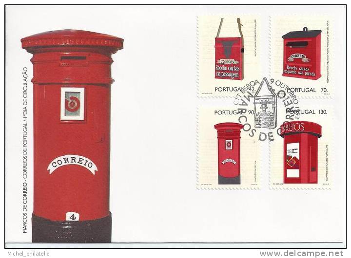 Premier Jour, Portugal, Correspondance - Postmark Collection