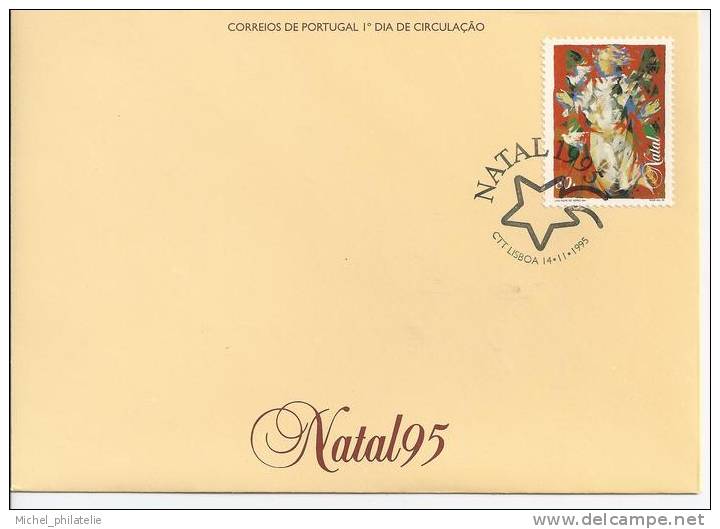 Premier Jour, Portugal, Natal - Storia Postale