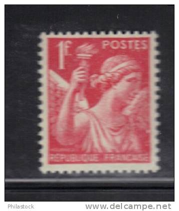 FRANCE N° 433 E ** Impression Recto-verso - 1939-44 Iris