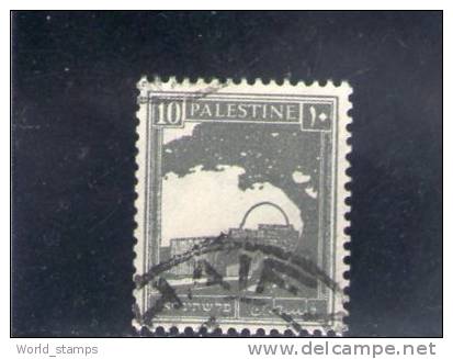 PALESTINE 1927-45 OBLITERE´ DENT 14.5x14 YVERT NR. 70a - Palestina