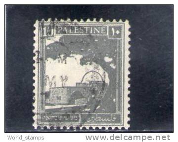 PALESTINE 1927-45 OBLITERE´ DENT 14.5x14 YVERT NR. 70a - Palästina