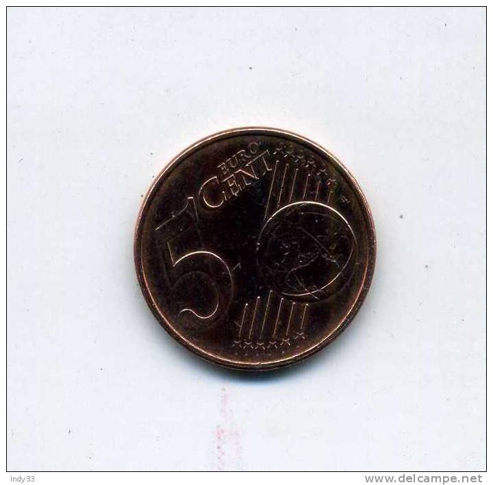 - PAYS-BAS  . EURO . 5C. . 2009 - Pays-Bas