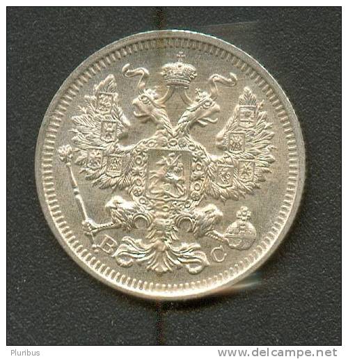 IMPERIAL RUSSIA ,  SILVER COIN 20 KOPECK 1915, Look Condition! - Russia