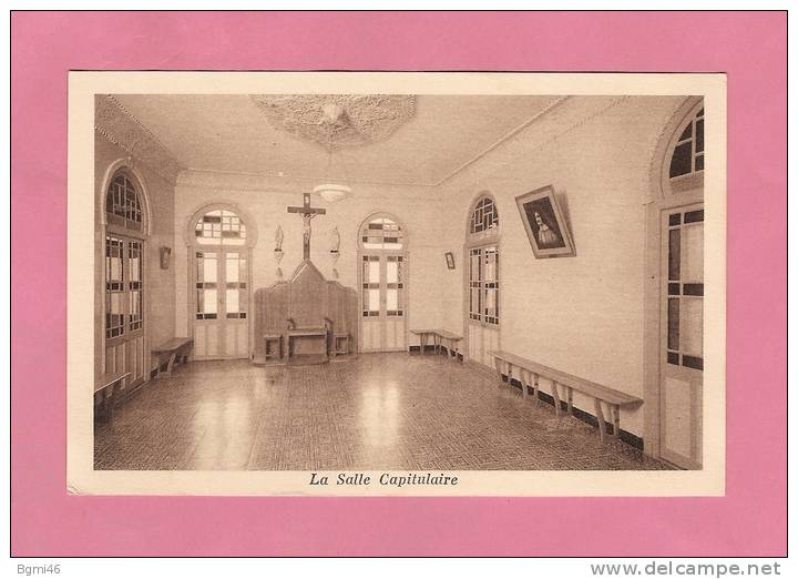 * CPSM..ALGERIE..ALGER....Monastère Des Clarisses - Saint Eugène - LA Salle Capitulaire - Alger
