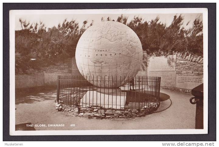 United Kingdom PPC Dorset The Globe, Swanage DORCHESTER 1950 To Denmark Echt Real Photo Véritable Vera - Swanage