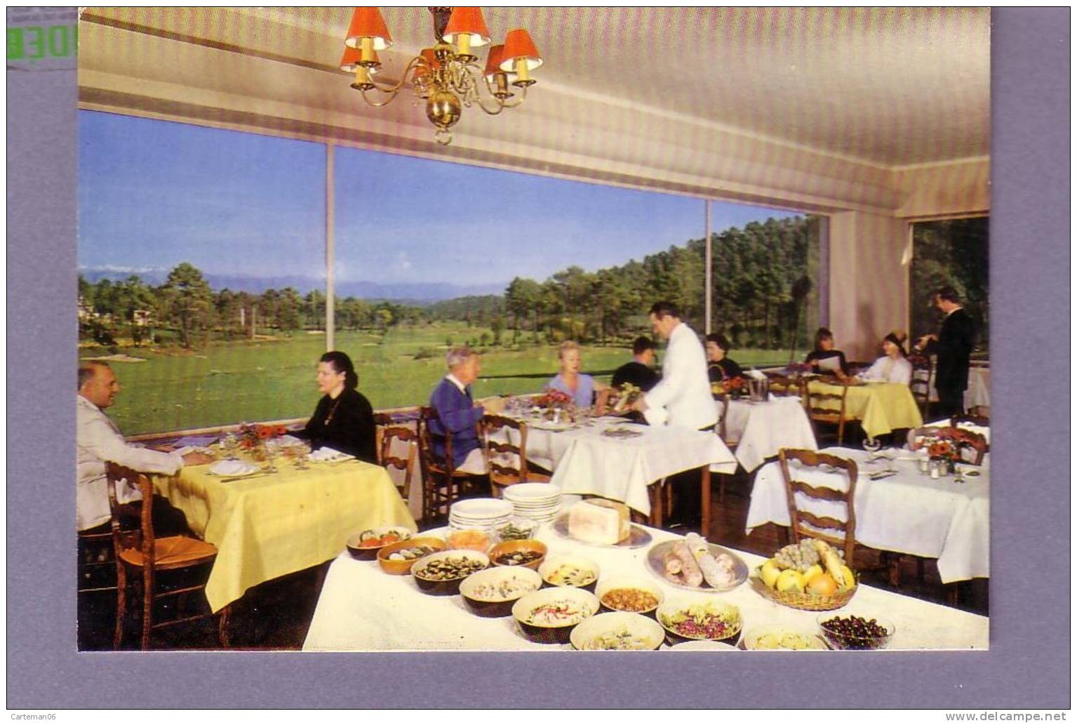 06 - Cannes - Golf De Mougins - Le Restaurant Du Club-Housse - Editeur: Adia - Mougins